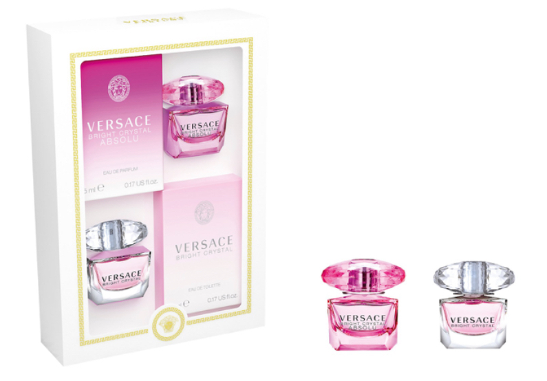 Set 2 chai Versace Bright Crystal & Bright Crystal