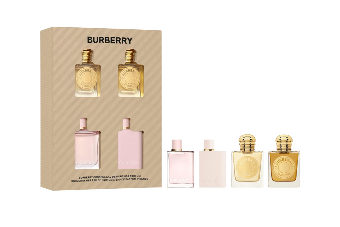 Set 4 chai mini Burberry Goddess & Her Perfume