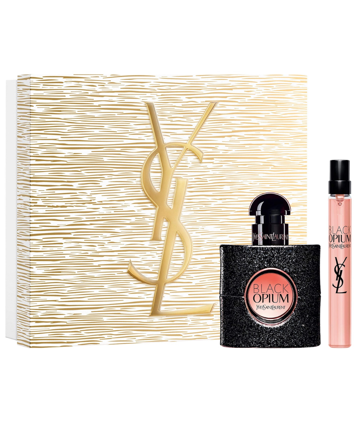 Set 2 chai YSL Black Opium Eau de Parfum
